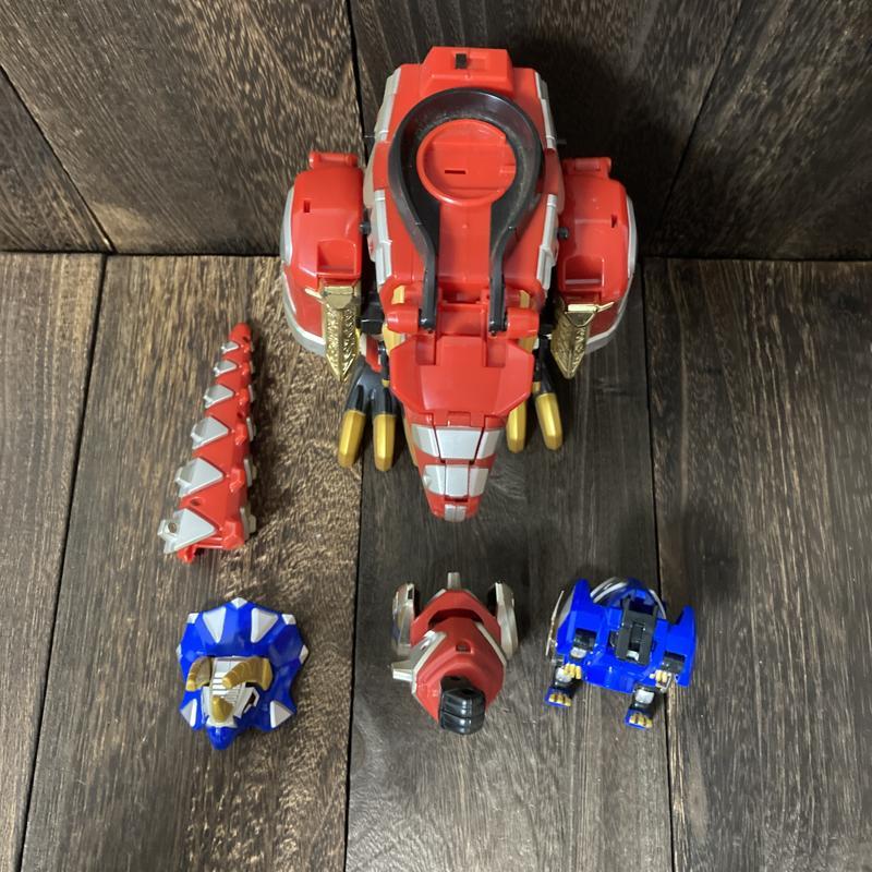 アバレンジャー　DX 爆竜合体　アバレンオー　バンダイ_4