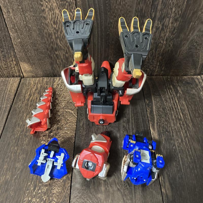 アバレンジャー　DX 爆竜合体　アバレンオー　バンダイ_5