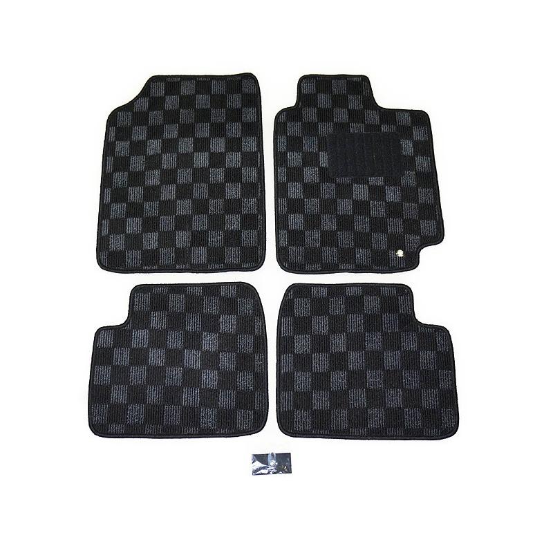 カーマット 新品 汎用フロアマット 軽自動車/普通自動車 1セット（4 