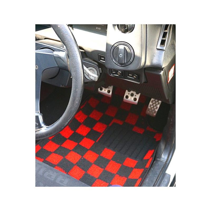 カーマット 新品 汎用フロアマット 軽自動車/普通自動車 フロント2枚