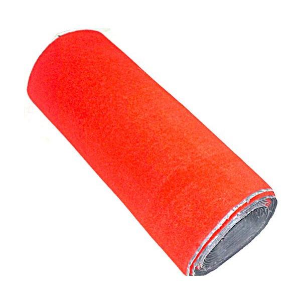 フリーカットマット Diy 材料 資材 部品 ロングサイズ フロアマット 1cm 3m 赤無地 レッド