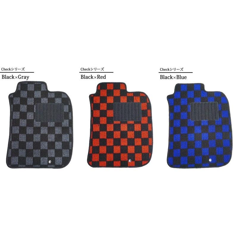 旧型 プリウス 30系 後期型 フロアマット チェック柄 カーマット プリウス ZVW30 フロアマット チェック柄 純正仕様 日本製