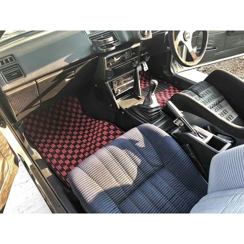 フロアマット カローラ レビン トレノ カーマット AE86 AE85 4A-G