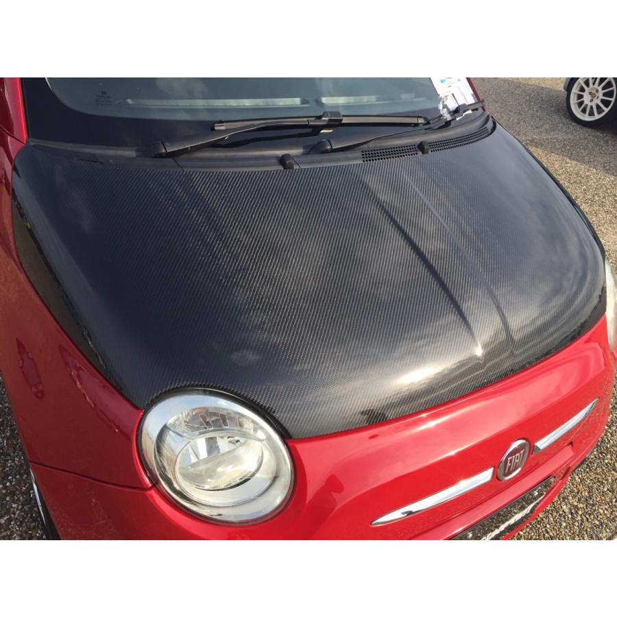 黒 フィアット500 リアルカーボン カバー ABARTH アクセサリー 黒 フィアット500 リアルカーボン カバー ABARTH アクセサリー