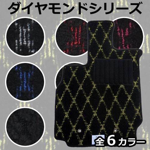 ムーブキャンバスフロアマット 国産 ダイハツ LA800S ダイヤモンドシリーズ
