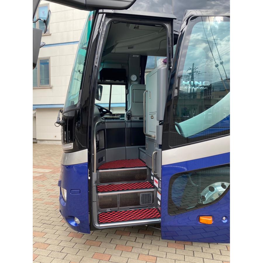 現行型 日野 セレガ いすゞ ガーラ ステップマット 3枚