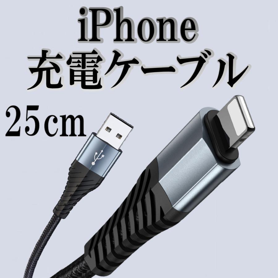 iPhone 充電ケーブル 断線防止 カバー 充電器 ケーブル iPhone12 ライトニング 純正品質コード 急速充電 断線防止カバー iPhone 25cm｜red-berry