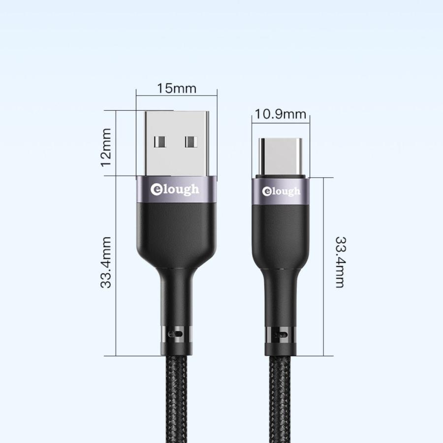 Type-c 充電ケーブル 急速充電 タイプc Android スマホ 携帯コード タイプシー ケーブル 3.0A 1m |  | 06