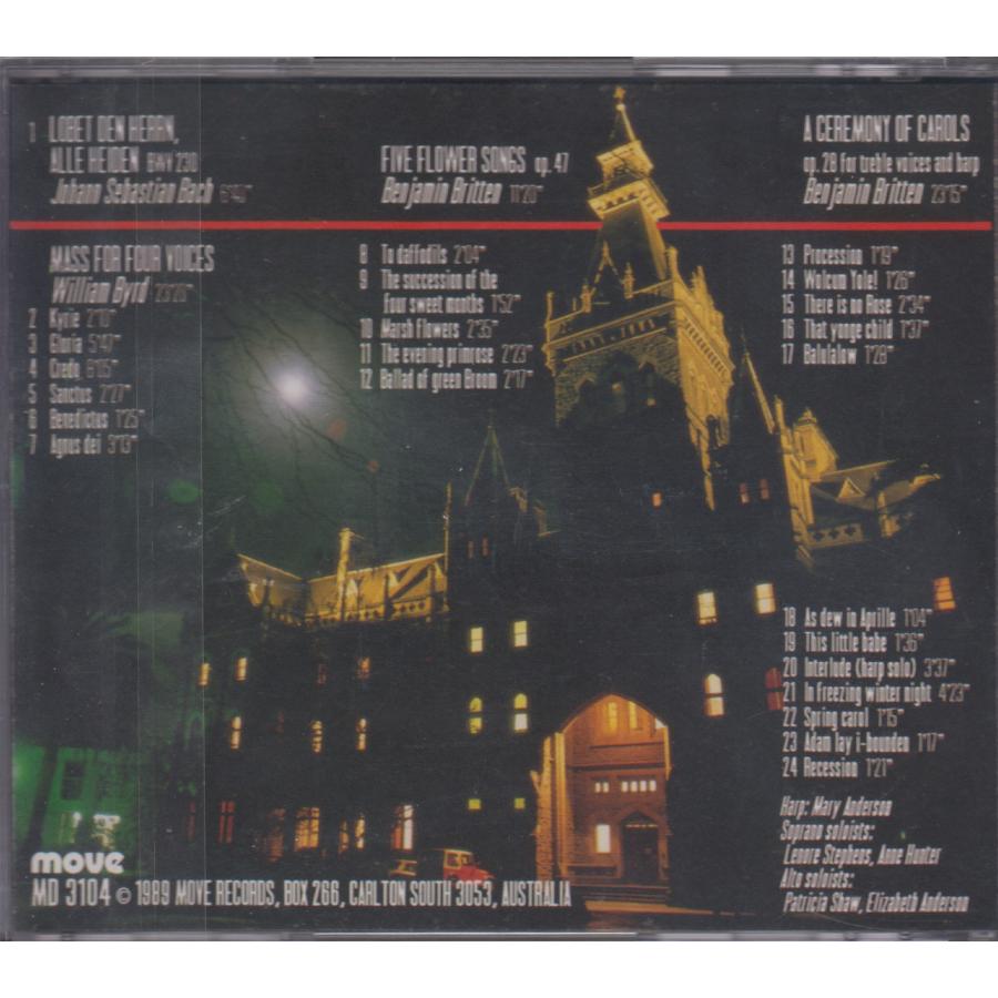 Bach, Byrd, Britten, ： Choir Of Ormond College Directed By Douglas Lawrence  ★中古輸入盤  /MD-3104/250204 |  | 01