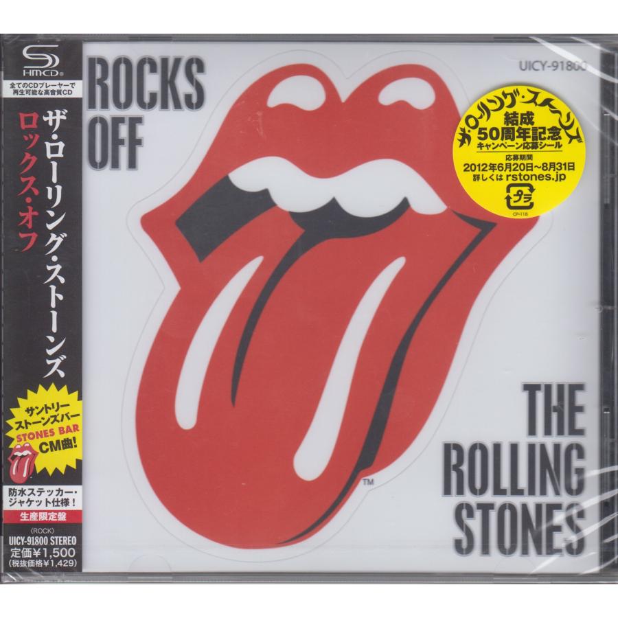 ザ・ローリング・ストーンズ / Rocks Off【初回盤：ステッカー