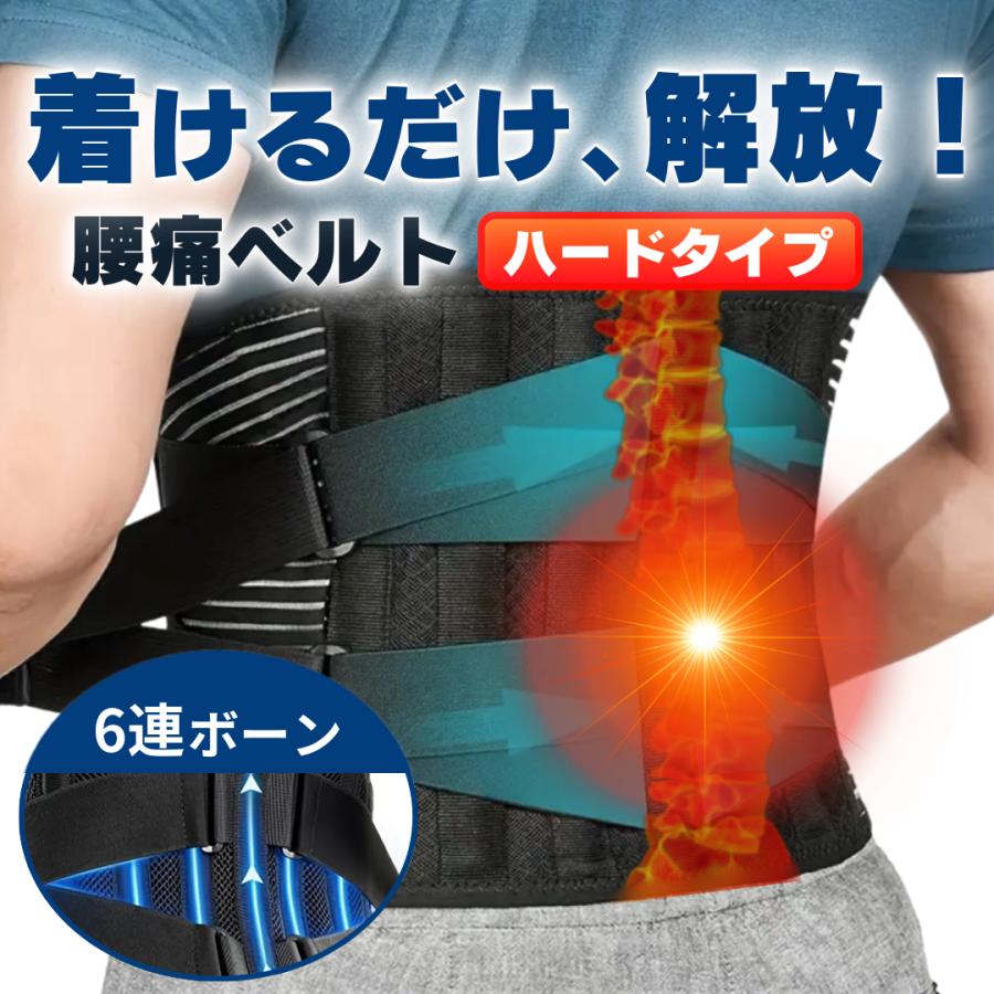 腰痛ベルト コルセット 腰サポーター 骨盤 腰椎 腰楽ベルト 坐骨