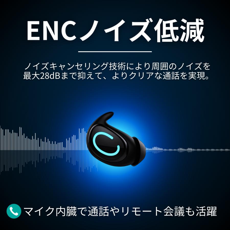 ワイヤレスイヤホン bluetooth 寝ホン 横向き 痛くない 寝ながらイヤホン 睡眠用 iphone アンドロイド 片耳 ノイズキャンセリング ハンズフリー 自動ペアリング |  | 11