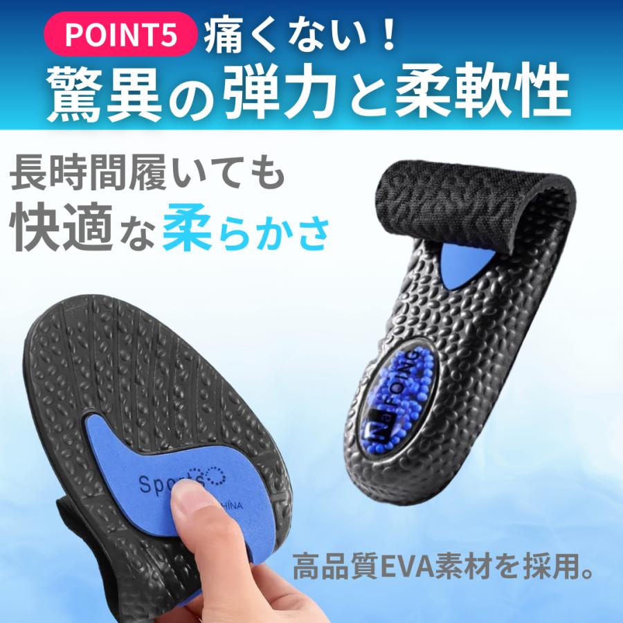 インソール o脚矯正 メンズ 横アーチ 腰痛 中敷き 衝撃吸収 アーチ
