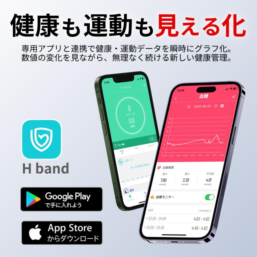 スマートウォッチ 血糖値 血圧測定 通話機能 日本製センサー