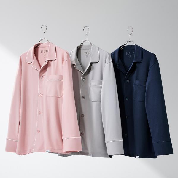 ReD リカバリーウェア レッド公式 パジャマ トップス 長袖 ロング