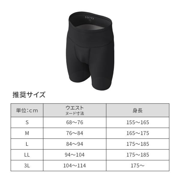 ReD 【3着購入で15%OFF】リカバリーウェア ロングボクサーパンツ 腰の