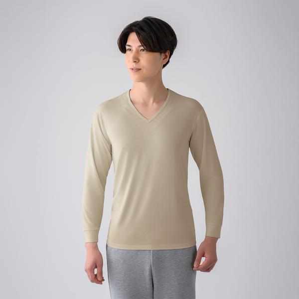 ReD リカバリーウェア レッド公式 肩コリ改善 Vネックインナー長袖