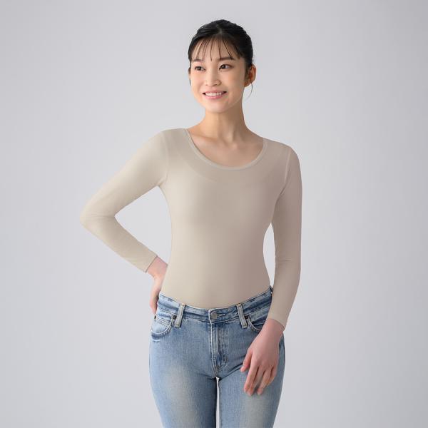 ReD リカバリーウェア レッド公式 肩コリ改善 Uネックインナー長袖