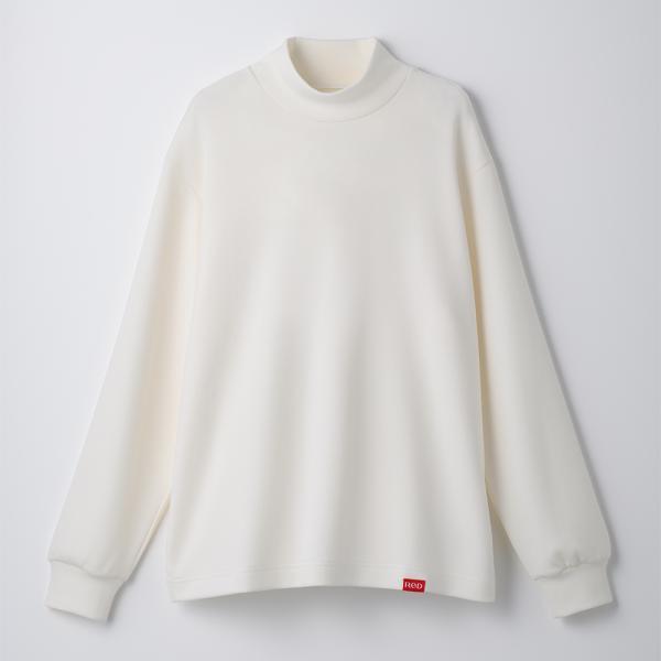 エリートグリップ ラフウォーター eニット ダンボールニット モックネックニット red-