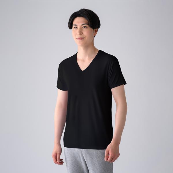 ReD 大きいサイズ リカバリーウエア ReD Vネック インナー 半袖 疲労