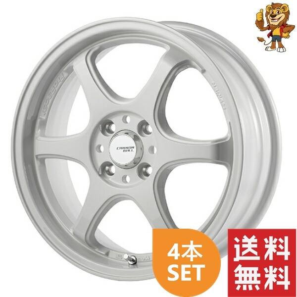 ホイール4本セット 5ZIGEN CANNONBALL 16インチ 6.5J PCD100/4H