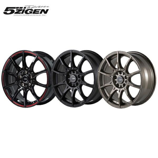 5ZIGEN ホイール4本セット 5ZIGEN BLACK-MAN G・I 17インチ 7.0J 