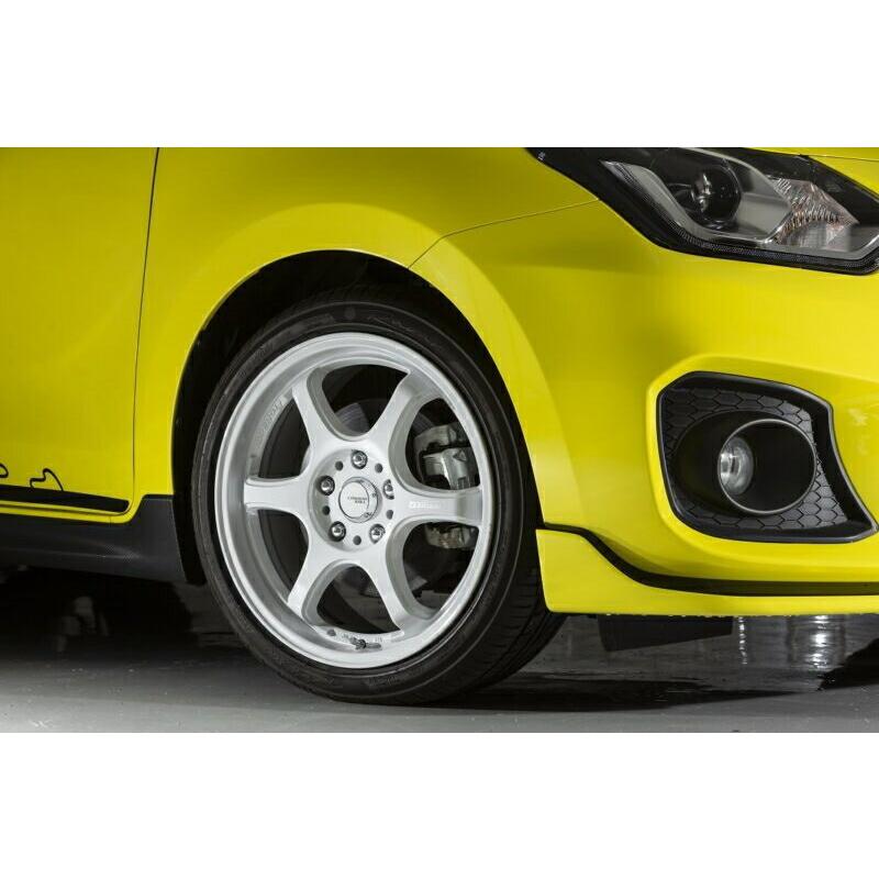 5ZIGEN ホイールのみ1本 CANNONBALL 16インチ 6.5J PCD100/4H イン 