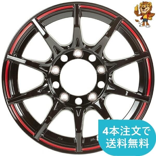 5ZIGEN ホイールのみ1本 5ZIGEN BLACK-MAN G・I 16インチ 5.5J PCD139