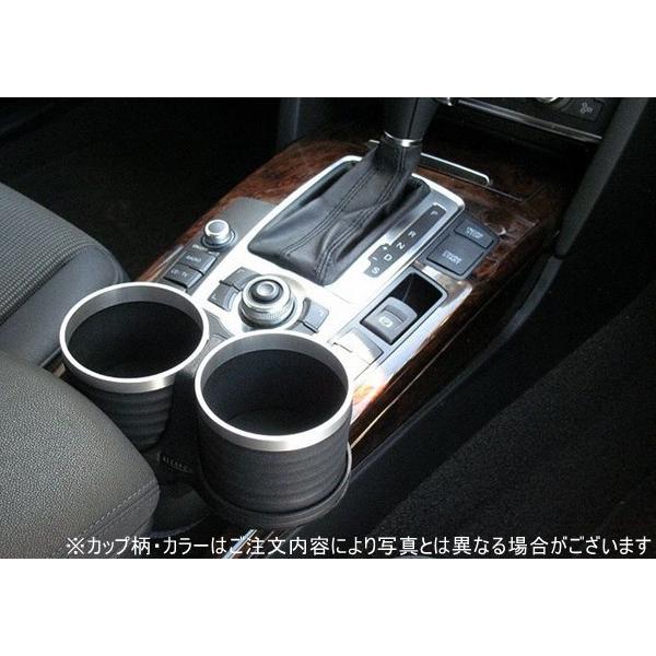 ALCABO 車種別ドリンクホルダー AUDI(アウディ) A6(C6系) シルバー 