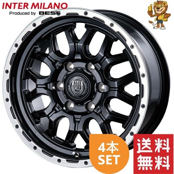 ホイール4本セット BEST MUD BAHN XR-800M (MBK/RP) 17インチ 7.5J PCD：139.7/6 インセット：25 マッドバーン 【法人宛て発送限定】 【在庫状況要問い合わせ】
