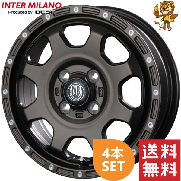ホイール4本セット BEST MUD BAHN XR-910K (MBR/PP) 14インチ 4.5J PCD