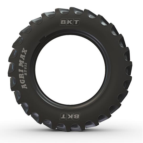 210/90R24 BKT 農耕用 ラジアル タイヤ AGRIMAX RT855 (チューブレス 