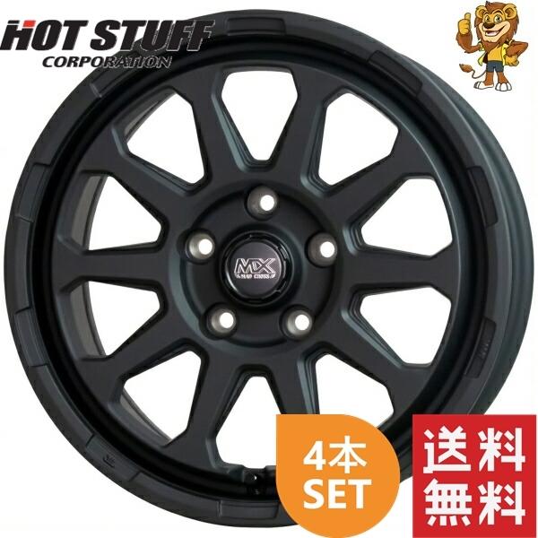 HOT STUFF（ホットスタッフ） ホイール4本セット HOT STUFF MAD CROSS