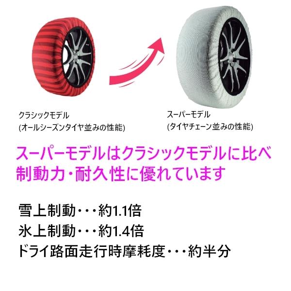 ISSE（イッセ） 在庫有り即納 布製タイヤチェーン スノーソックス