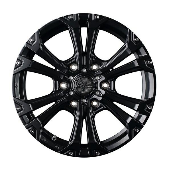 マルカサービス ホイール4本セット MID NITRO POWER JAVELIN (SB0) 15