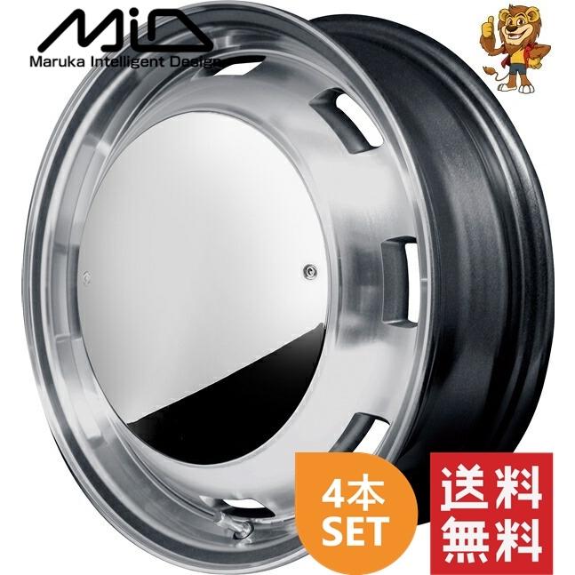 マルカサービス ホイール4本セット MID GARCIA CISCO MOON (MG1) 14