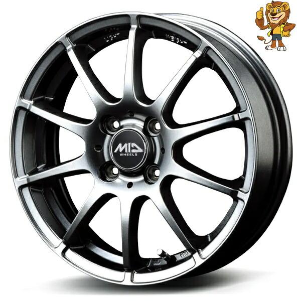 マルカサービス ホイール4本セット MID SCHNEIDER STAG (MG) 14インチ