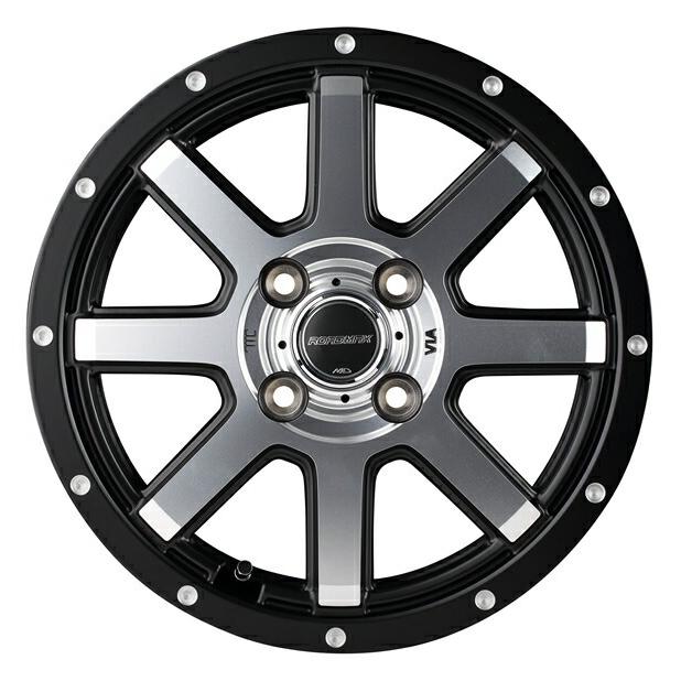 マルカサービス ホイール4本セット MID ROAD MAX WF-8 (SBK+DPFP マルカサービス ホイール4本セット MID ROAD MAX WF-8 (SBK+DPFP