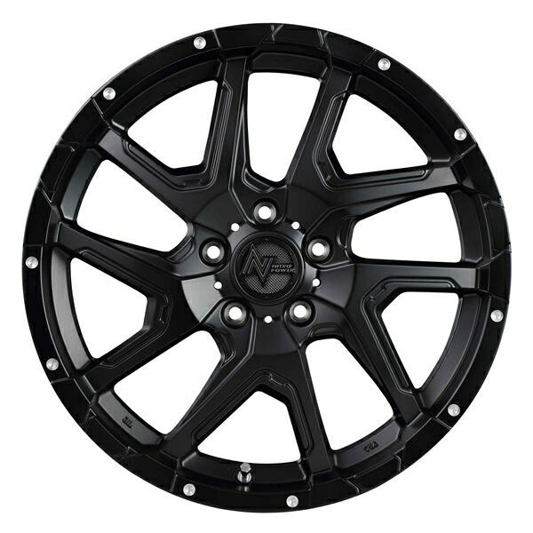 マルカサービス ホイールのみ1本 MID NITRO POWER DERINGER (SB) 18