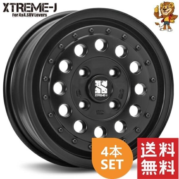 ホイール4本セット MLJ XTREME-J RUGGED 14インチ 5.0J PCD:100 穴数:4 