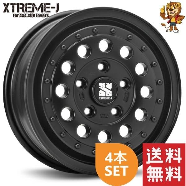 XTREME-J 114.3×5穴 4本セット バリ溝 歪み目立つ傷無し