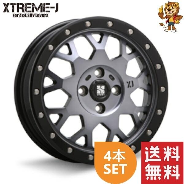 MLJ ホイール4本セット MLJ XTREME-J XJ04 15インチ 4.5J PCD:100 穴数