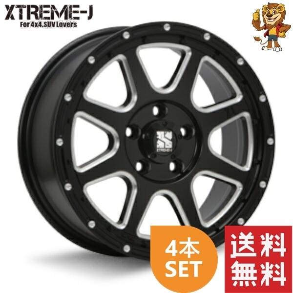 265⁄65R17 ホイールセット XTREME-J XJ07 スタッドレスタイヤホイール
