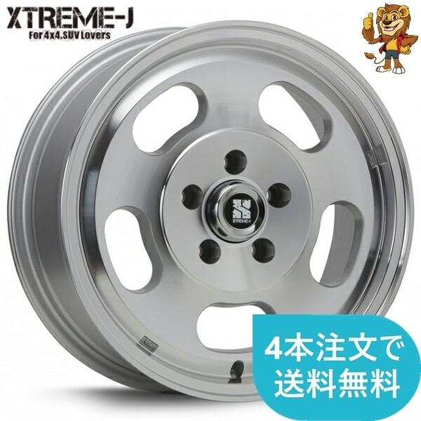 MLJ - 車輪のみ1本 XTREME-J D:SLOT 16in 6.5J PCD:114.3 穴数:5 はたご屋仕掛ける:30 ポリッシュ 【法人宛て送りとどける押さえる】 自動車-アルミホイール