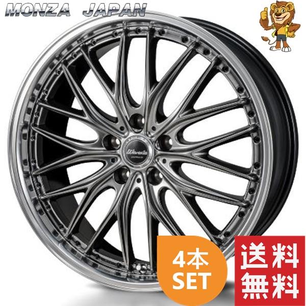 ホイール4本セット MONZA JAPAN Warwic DEEPRAND (ワーウィック