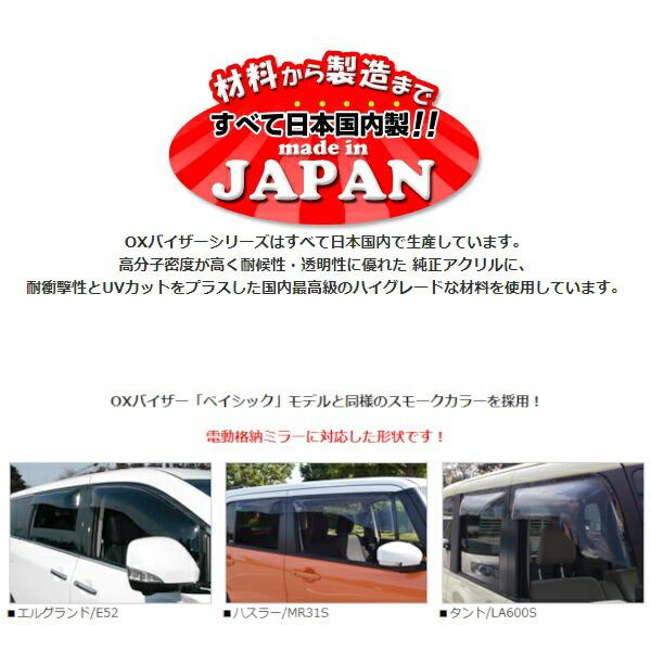 オックスバイザー SPORTY CUT 前後セット ハスラー MR31・MR41 [SP-99 