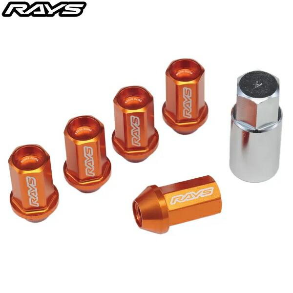 RAYS ジュラルミン ナット・ロックナットセット L42ストレートタイプ