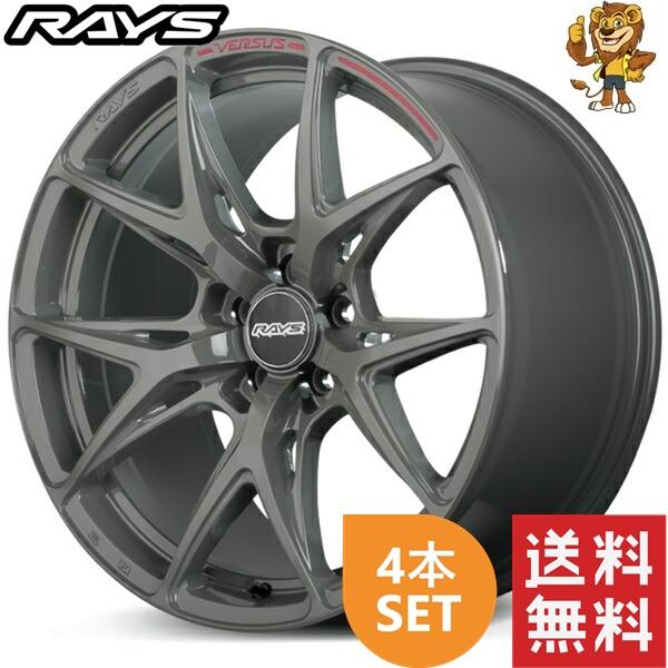 RAYS ホイール4本セット VERSUS Craft Collection VV21S (G8J) 18インチ 8.0J PCD:108 ...