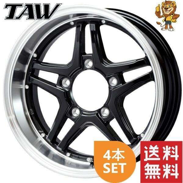 ホイール4本セット TAW J-TECH BJ2 (GB/RP) 16インチ 6.0J PCD:139.7/5H インセット:5 ジェイテック BJ2 【法人宛て発送限定】