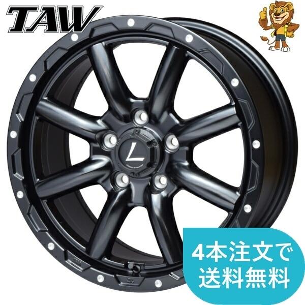 ホイールのみ1本 TAW Leowing XR Glad80 (SGB) 16インチ 7.0J PCD:114.3 /5H インセット:38 レオウィング クロス グラッド80 【法人宛て発送限定】